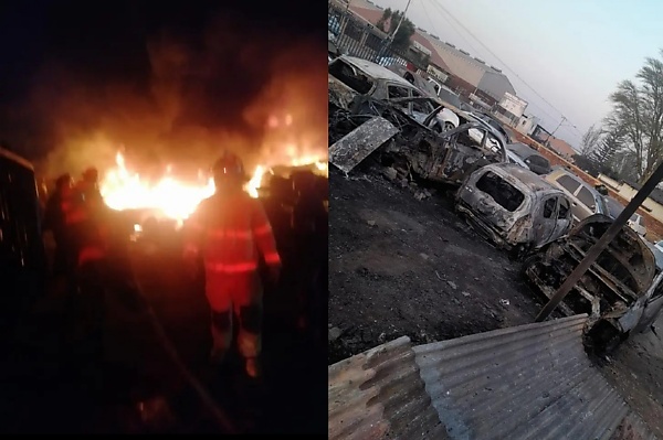 Man Sets Father's Car Dealership On Fire, Affects Spare Parts Shops Owned By Nigerians In South Africa - autojosh