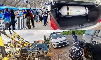 Blue Line Ferries 75,000 In 30 Days, FG To Convert 10 Million Petrol Cars, JB Truck Damages Ojuelegba Truck Barrier, NPF Honours 3 Officers, News In The Past Week - autojosh