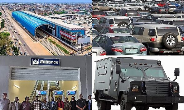 Sanwo-Olu Tours Red Line Stations, Importers Abandon Thousands Of Cars At Seaport, Anambra Visits LAMATA, Customs Intercepts Bullion Van - autojosh