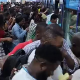 Watch As Commuters Struggles To Find Space Inside Lagos Blue Line Train During Rush Hour - autojosh