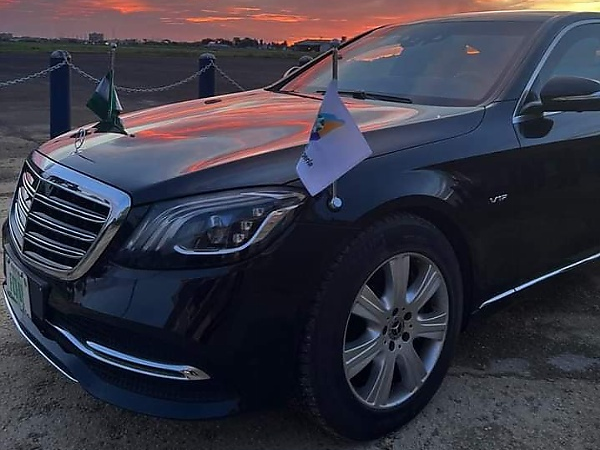 Today's Photos : FCT Minister Wike Arrives In Port Harcourt, Chauffeured In Mercedes-Benz S-Class - autojosh 