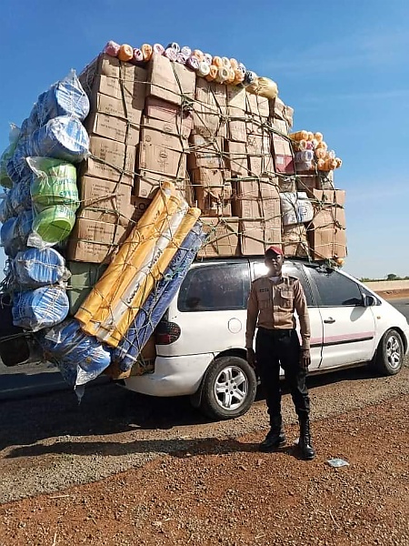 Photo : FRSC Highlights The Dangers Of Overloading A Vehicle - autojosh 