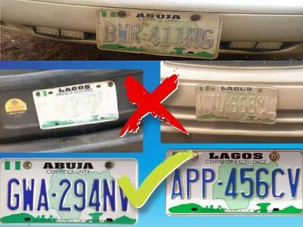 “Get New Number Plate, Faded One Is A Risk To The Vehicle And The Owner” - FRSC Advises Motorists - autojosh 