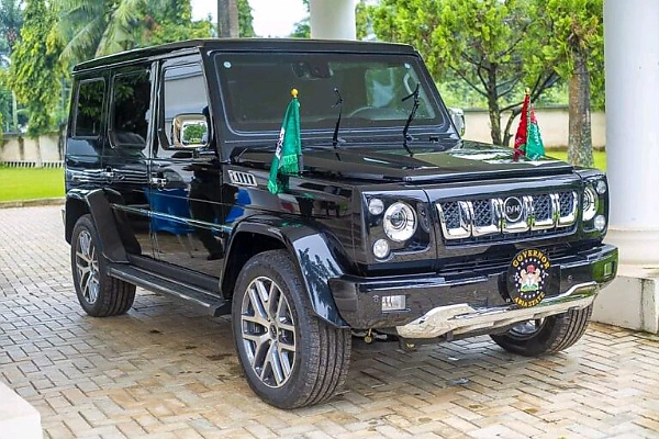 Gov Alex Otti Of Abia Takes Delivery Of His Official Vehicle, Armored IVM G80 SUV Worth Over ₦60m - autojosh