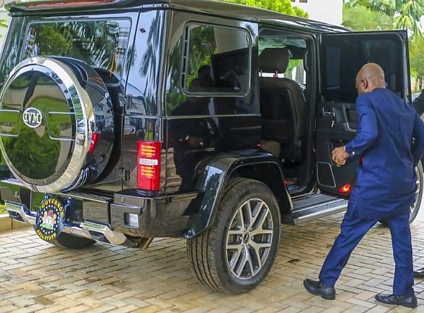 Gov Alex Otti Of Abia Takes Delivery Of His Official Vehicle, Armored IVM G80 SUV Worth Over ₦60m - autojosh