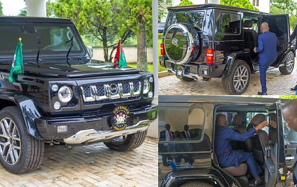 Gov Alex Otti Of Abia Takes Delivery Of His Official Vehicle, Armored IVM G80 SUV Worth Over ₦60m - autojosh