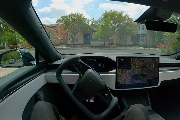 Hands-free Driving : Tesla Shows Off Full Self-Driving (FSD) On Public Roads In Texas - autojosh 