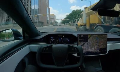 Hands-free Driving : Tesla Shows Off Full Self-Driving (FSD) On Public Roads In Texas - autojosh