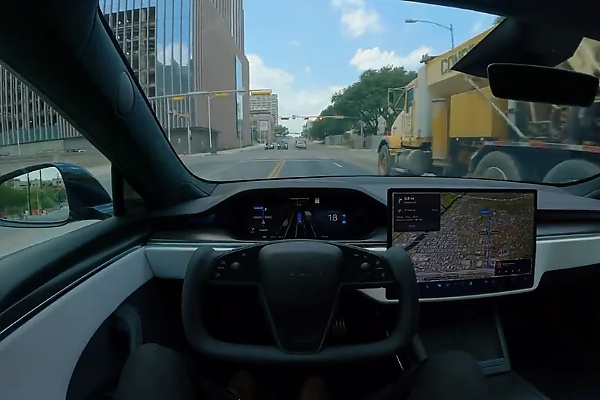Hands-free Driving : Tesla Shows Off Full Self-Driving (FSD) On Public Roads In Texas - autojosh