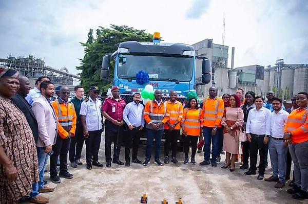 Lafarge Africa Goes Eco-friendly With The Addition Of Electric Truck To Its Supply Fleet