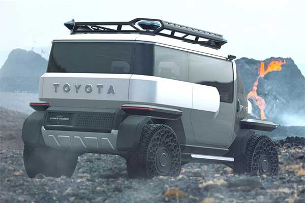 Toyota Thinks About The Moon As They Showcase The Lunar Cruiser EV