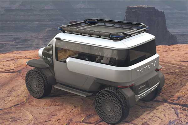 Toyota Thinks About The Moon As They Showcase The Lunar Cruiser EV