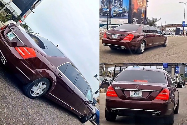 Armored Limousine : Mercedes-Benz S600 Pullman Guard Turns Head In Lagos (Video) - autojosh
