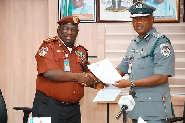 Customs Signs MoU With FRSC On Data Sharing Of Vehicle Registration To Suppress Smuggling - autojosh