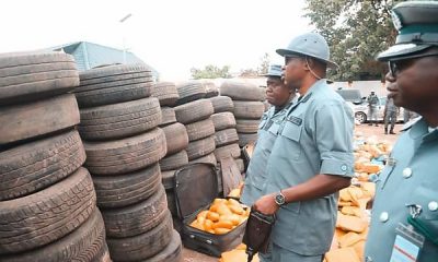 Customs Intercept 1,436 Foreign-used (Tokunbo) Tyres, Explains Their Dangers - autojosh