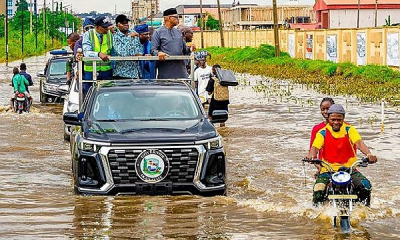 Photos : Ogun State Gov. Dapo Abiodun, Ministers Assess Community Ravaged By Flooding - autojosh
