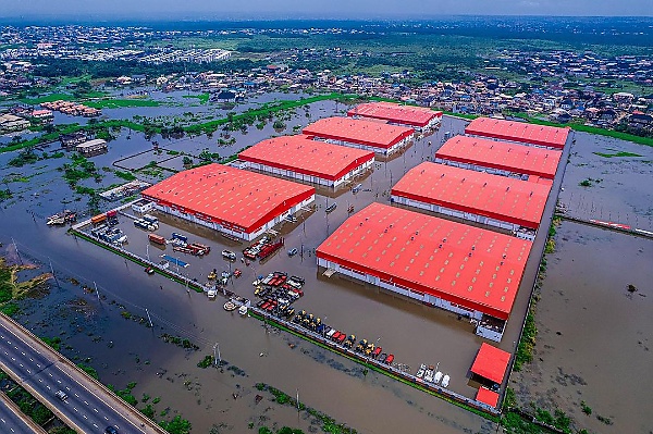 Photos : Ogun State Gov. Dapo Abiodun, Ministers Assess Community Ravaged By Flooding - autojosh 