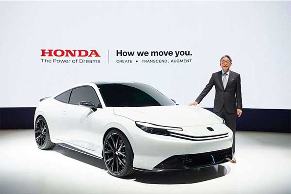 Honda Prelude Makes A Comeback As A Hybrid Powered Coupe Concept