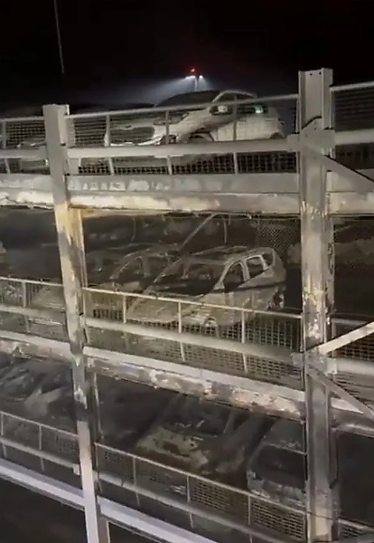 Moment Range Rover Exploded Before £20m Multi-storey Car Park With 1,500 Vehicles Collapsed - autojosh 