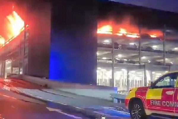 Moment Range Rover Exploded Before £20m Multi-storey Car Park With 1,500 Vehicles Collapsed - autojosh 