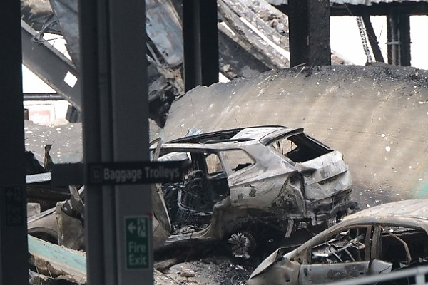 Moment Range Rover Exploded Before £20m Multi-storey Car Park With 1,500 Vehicles Collapsed - autojosh 