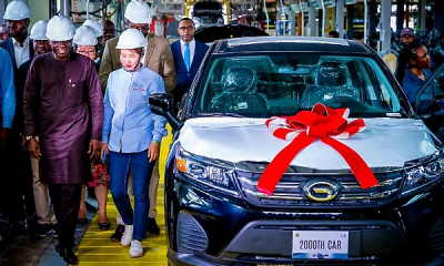 PHOTOS: LASG Celebrates As The 2,000th Car Rolls Off GAC Motors Assembly Line In Lagos - autojosh