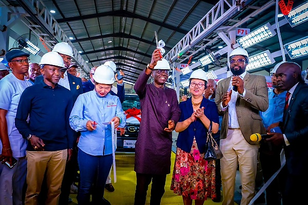 Governor Sanwo-Olu Formally Opens GAC Motors Car Assembly Plant In Lagos