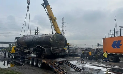 No Casualty Recorded During A Tanker Fire That Consumed 11 Vehicles At Ijora - autojosh