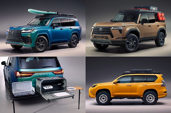 Lexus Reveals 3 Offroad Builds At SEMA Show, Including LX 600 Premium AAP With Rear Kitchen