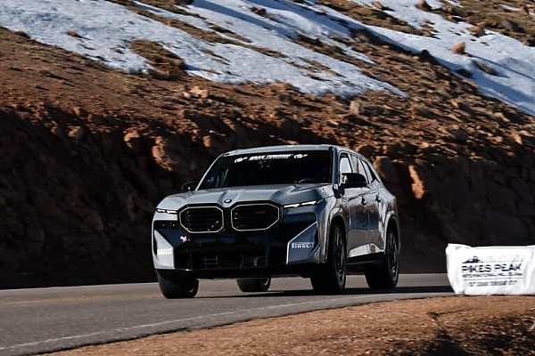 BMW XM Label Red Becomes The Fastest Hybrid Electric SUV At The Pikes Peak - autojosh 