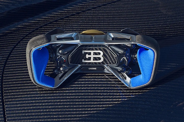 Bugatti Reveals The Cabin Of Bolide Hyper Sports Car With Detachable ‘X-theme’ Steering Wheel - autojosh 