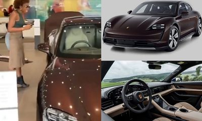 Burna Boy's Sister, Nissi, Buys Battery-powered Porsche Taycan Sports Car Worth $160,000 - autojosh