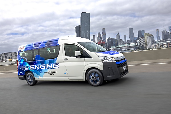 Hydrogen-powered Toyota HiAce Prototypes With 200-km Range Begins Pilot Program In Australia - autojosh 