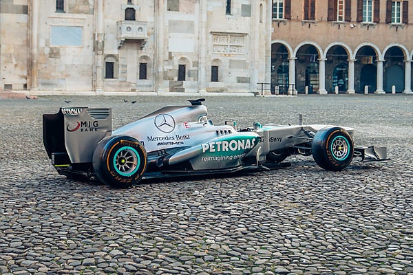 Lewis Hamilton's First-winning Mercedes F1 Car Sells For Whopping $18.8m At Auction - autojosh 
