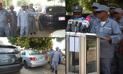 Niger/Kogi Customs Showcase 11 Smuggled Cars, Including A Range Rover With Diplomatic Plate Number - autojosh