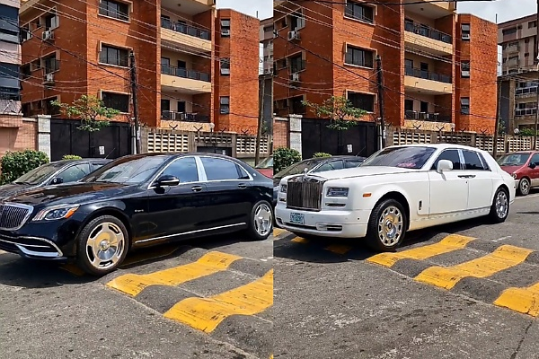 Watch Rolls-Royce Phantom And Maybach S-Class Slowly Glides On Two Closely-spaced Speed Bumps - autojosh