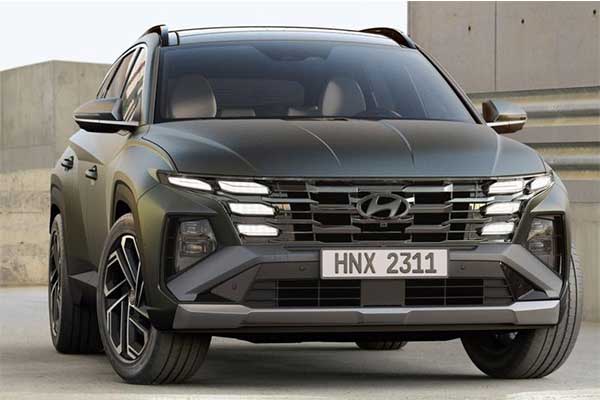 2025 Facelifted Hyundai Tucson Seen In South Korea