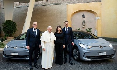 Vatican Partners With Volkswagen, To Replace Its Entire Fleet With Electric Vehicles By 2030 - autojosh