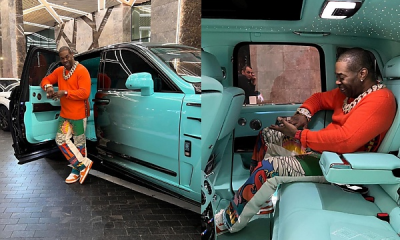 Rapper Busta Rhymes Poses With Mansory Linea D’Oro ‘One of One’, A Rolls-Royce Cullinan-based Masterpiece - autojosh