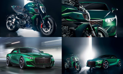 The All-new “Ducati Diavel For Bentley” Is A Limited-edition Motorbike Inspired By Bentley Batur - autojosh