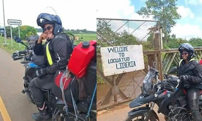 Female Nigeria Customs Officer Completes 23-day Solo Motorcycle Trip Across 12 African Countries - autojosh