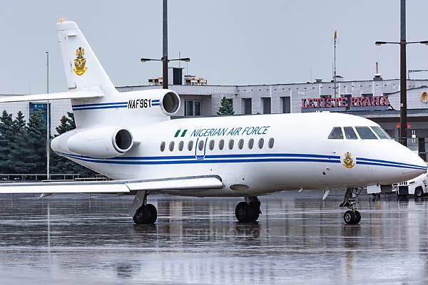 Nigerian Air Force Put Up 'Dassault Falcon 900B' Presidential Aircraft For Sale, Calls For Bidders - autojosh 