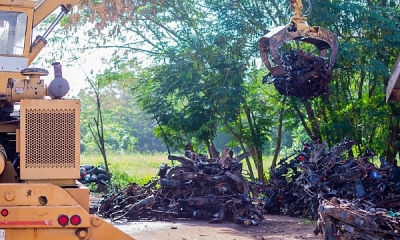 LASG Crushes 1,500 Motorcycles Apprehended In Prohibited Routes - autojosh