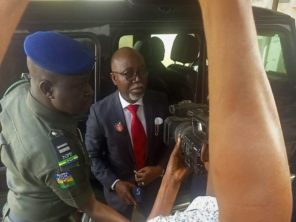 Moment Lucky Aiyedatiwa Arrives For His Swearing-in Ceremony As Ondo State Governor - autojosh 