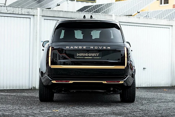 German Tuner Reveals Manhart RV 650 Edition 01/01, A One-Off Gold-plated Range Rover - autojosh 