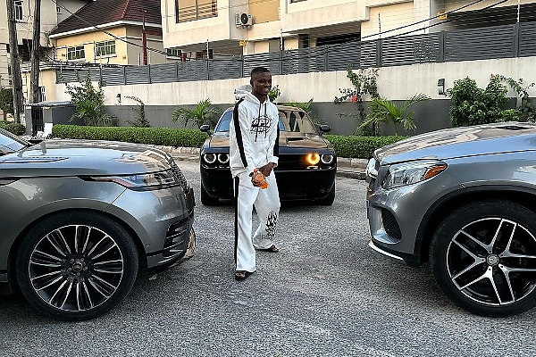 Ola of Lagos Flaunts Three Luxury Cars That Joined His Garage This Year - autojosh