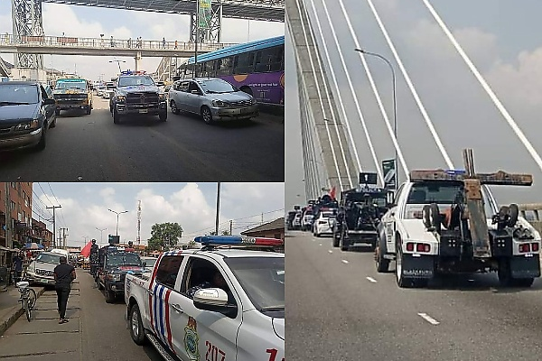 Crime-free Yuletide : RRS Lagos Command Conducts Convoy Patrol Across Major Roads In The State - autojosh