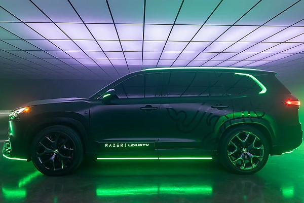 Lexus Turns The First-ever 2024 TX SUV Into An Ultimate Gaming Vehicle Dubbed ‘Razer Lexus TX’ - autojosh