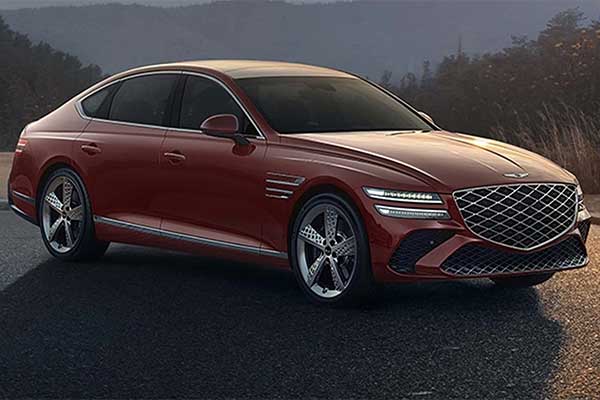 Genesis G80 Has Been Be Facelifted For 2024 With A New Interior Layout