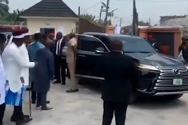 Wike Defies Threats, Arrive An Event In Port Harcourt In Bulletproof Lexus LX 600 SUV - autojosh 